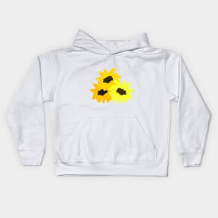 Sunflowers Kids Hoodie